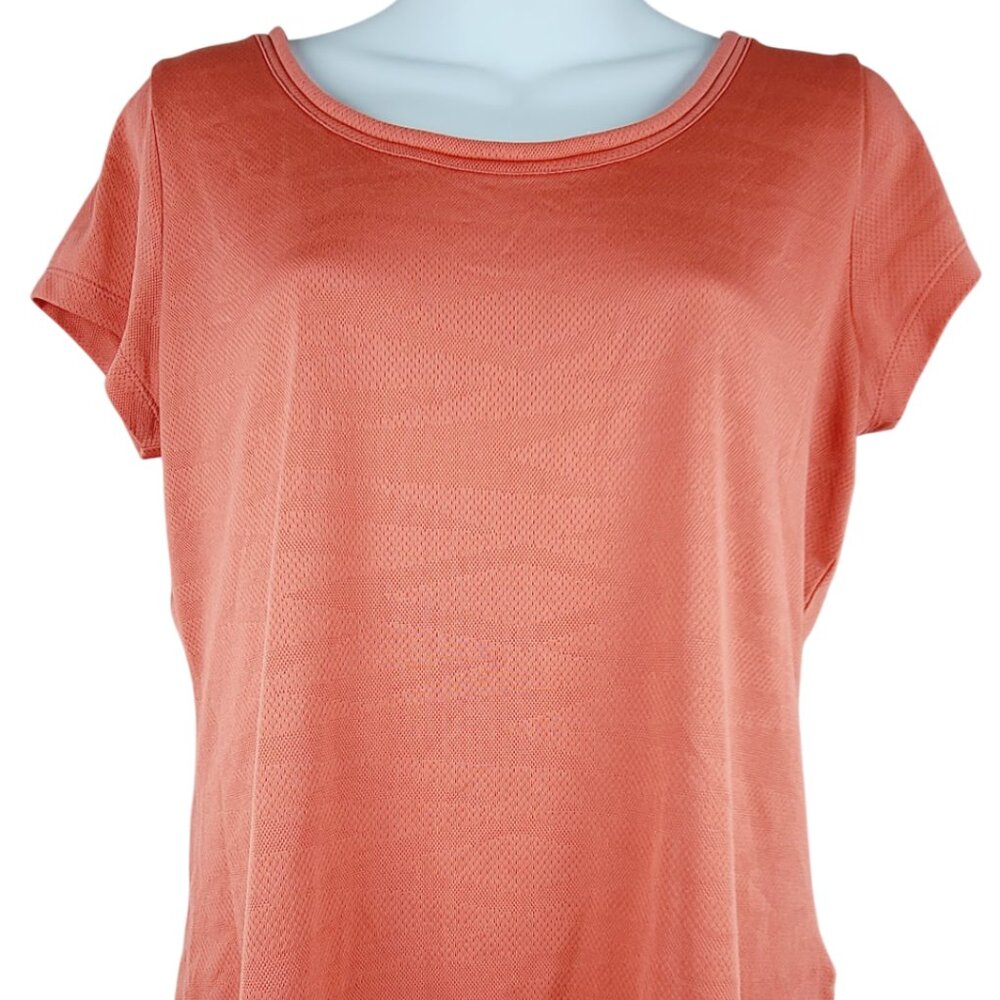 Mountain Hardwear Women's Orange Round-Neck Short-Sleeve T-Shirt Size M
